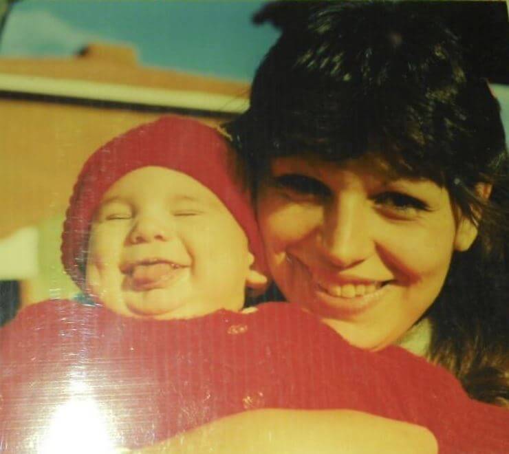 Susana Martinez with her son Emiliano Martinez.